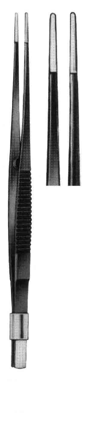 BİPOLAR PENSET DÜZ İZOLELİ 20CM NO-D